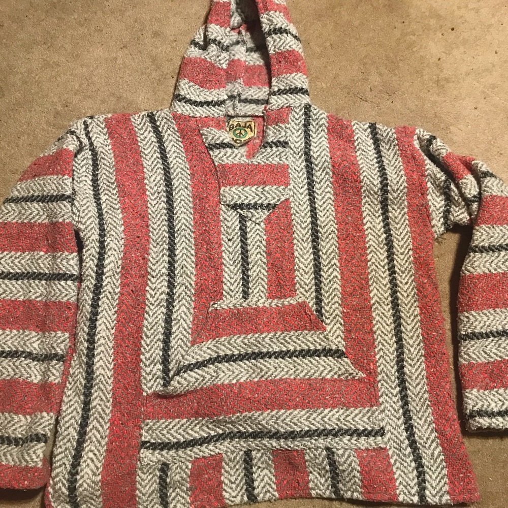 Pink Baja Joe Drugrug Hoodie - Size M
